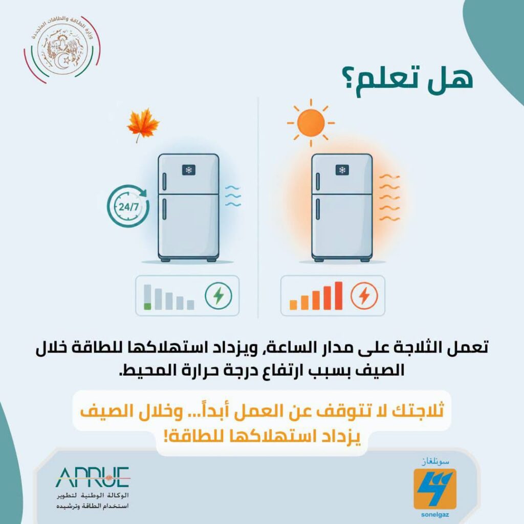 سونلغاز.. هكذا يتم تخفيض فاتورة الكهرباء خلال الصيف 