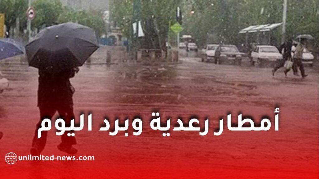 أمطار رعدية وبرد مرتقب اليوم الأربعاء في 29 ولاية.. الأرصاد الجوية تحذر